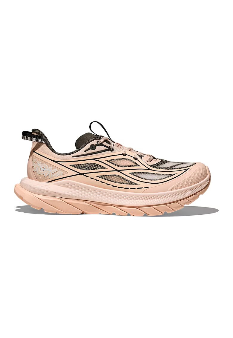 Hoka Маратонки M'S Mach Remastered под глезена със светлоотразителни връзки - Праскова
