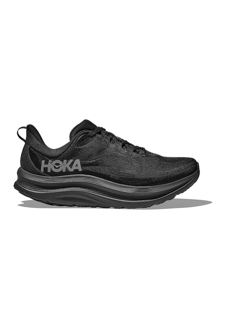 Hoka Мрежести тренировъчни обувки Kawana 3 с лого - Черен