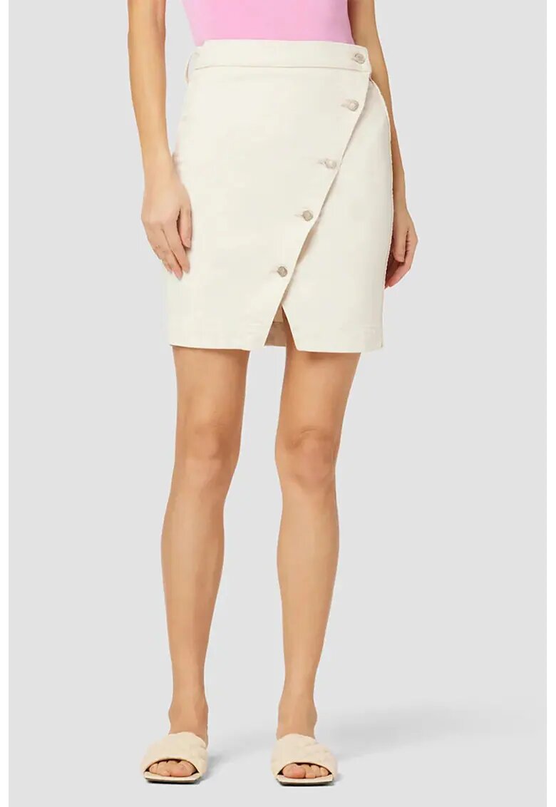 Hudson Mini Skirt With Frontal Button Closure