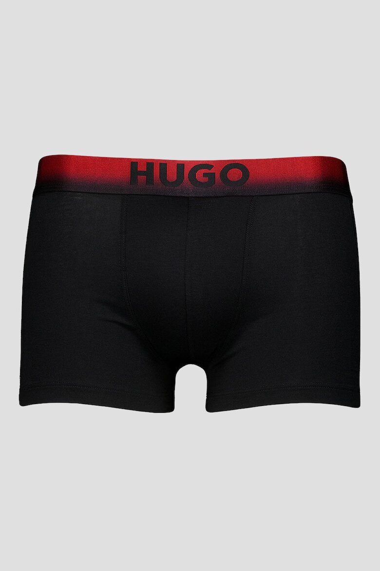 HUGO Боксерки с лого 3 чифта Червен/Черен