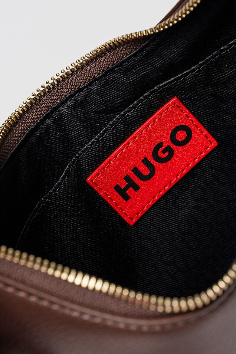 HUGO Чанта за рамо с цип Земен