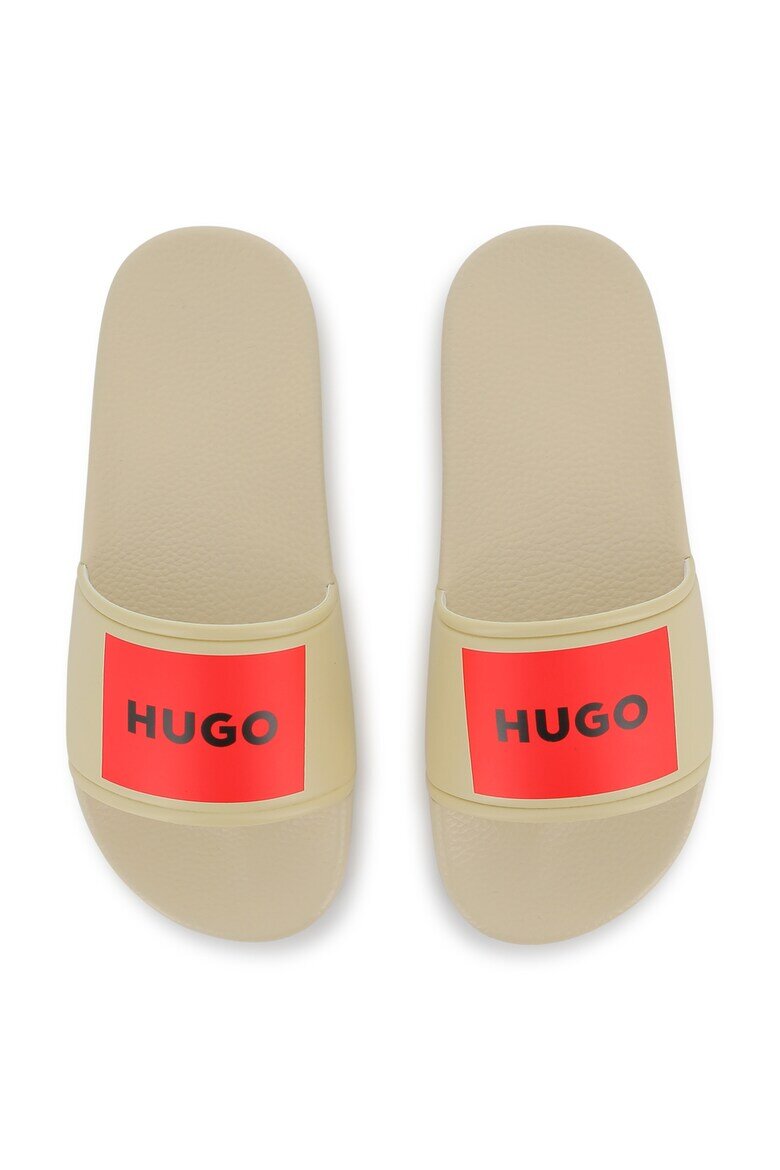 HUGO Чехли с лого Червен/Светло бежово