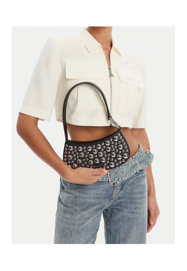 HUGO Дамска чанта Black 001 Terrah ST Hobo - екологична - 50547