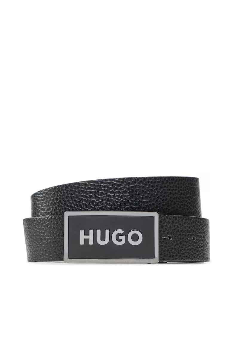 HUGO Естествена кожа 80 Black 01 колан мъжки мъж Black 01 50492032 колан мъжки meskie