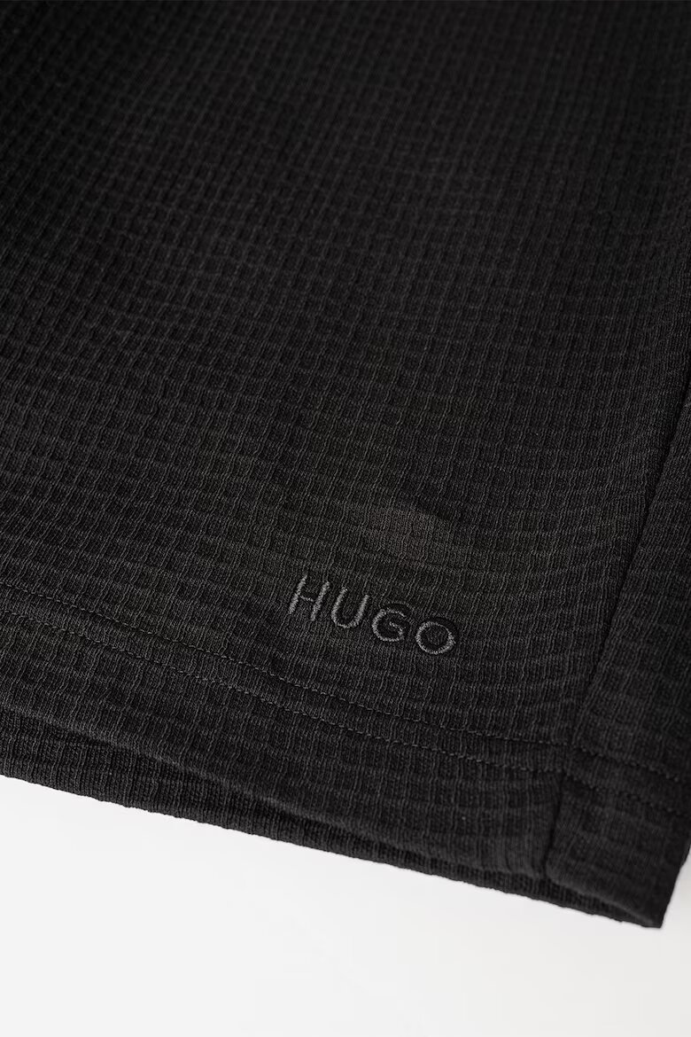 HUGO Късс долна пижама с връзки Черен