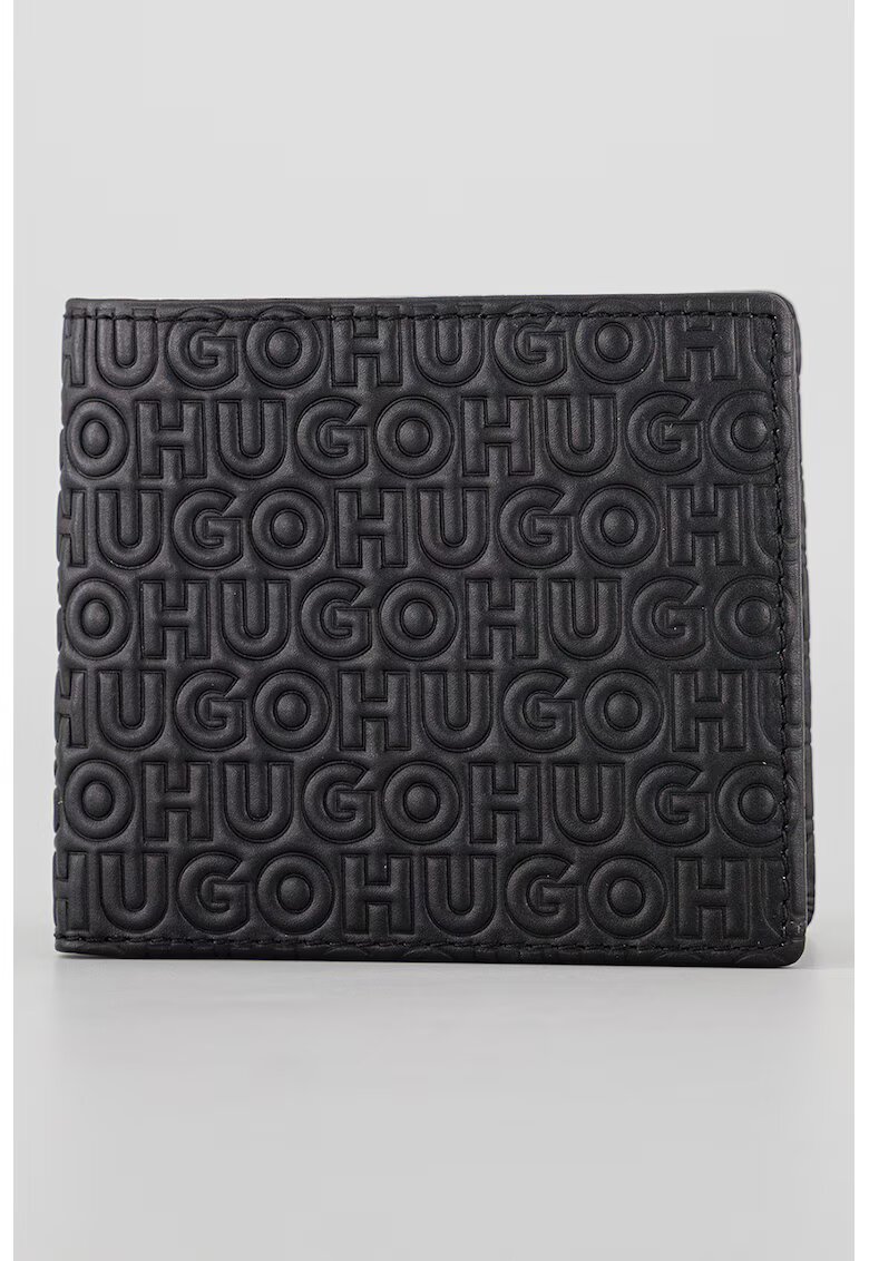 HUGO Кожен портфейл с лого