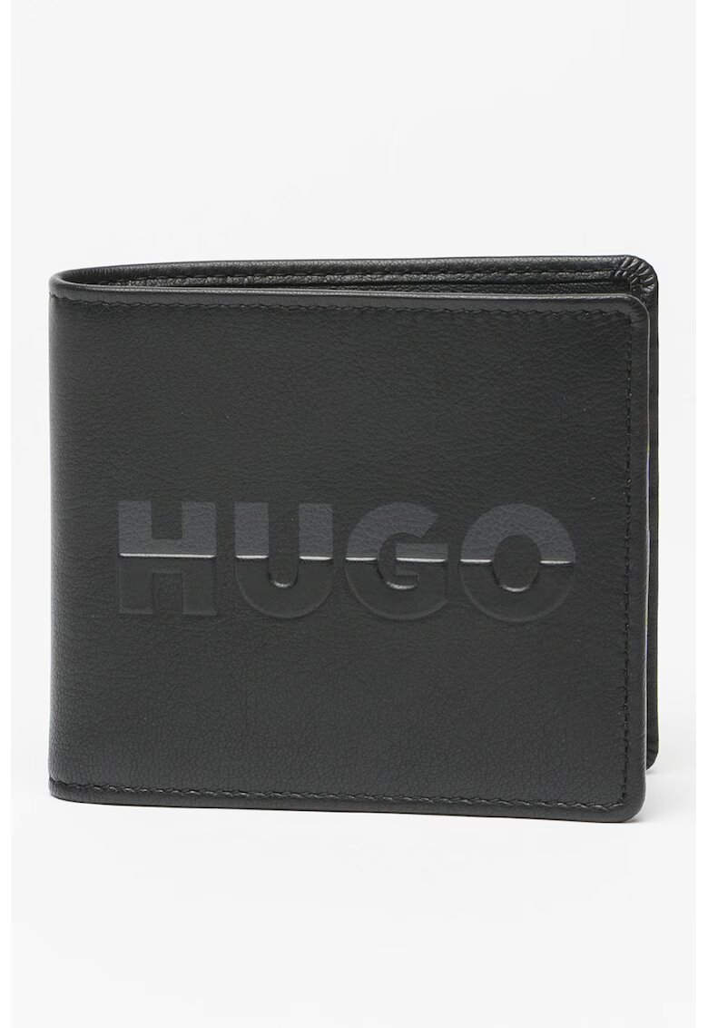 HUGO Кожен портфейл с лого