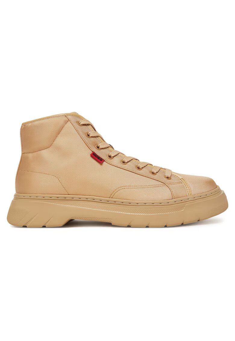 HUGO Мъжки кецове модел Medium Beige 261 - бежов цвят - плат