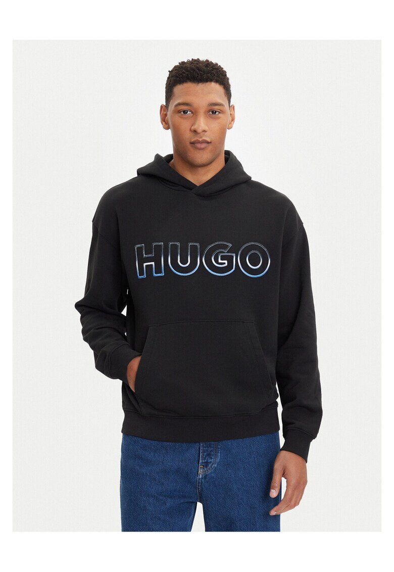 HUGO Мъжки суичър с качулка