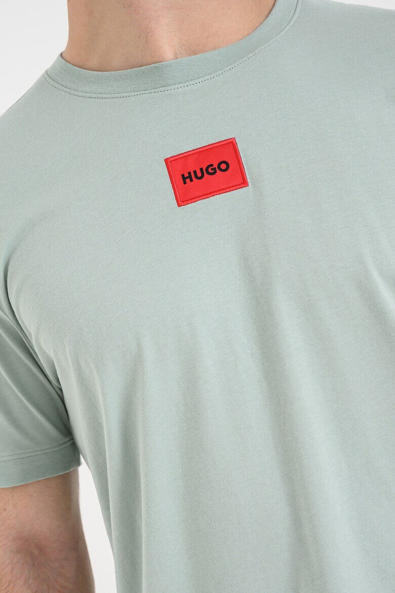 HUGO Памучна тениска Diragolino
