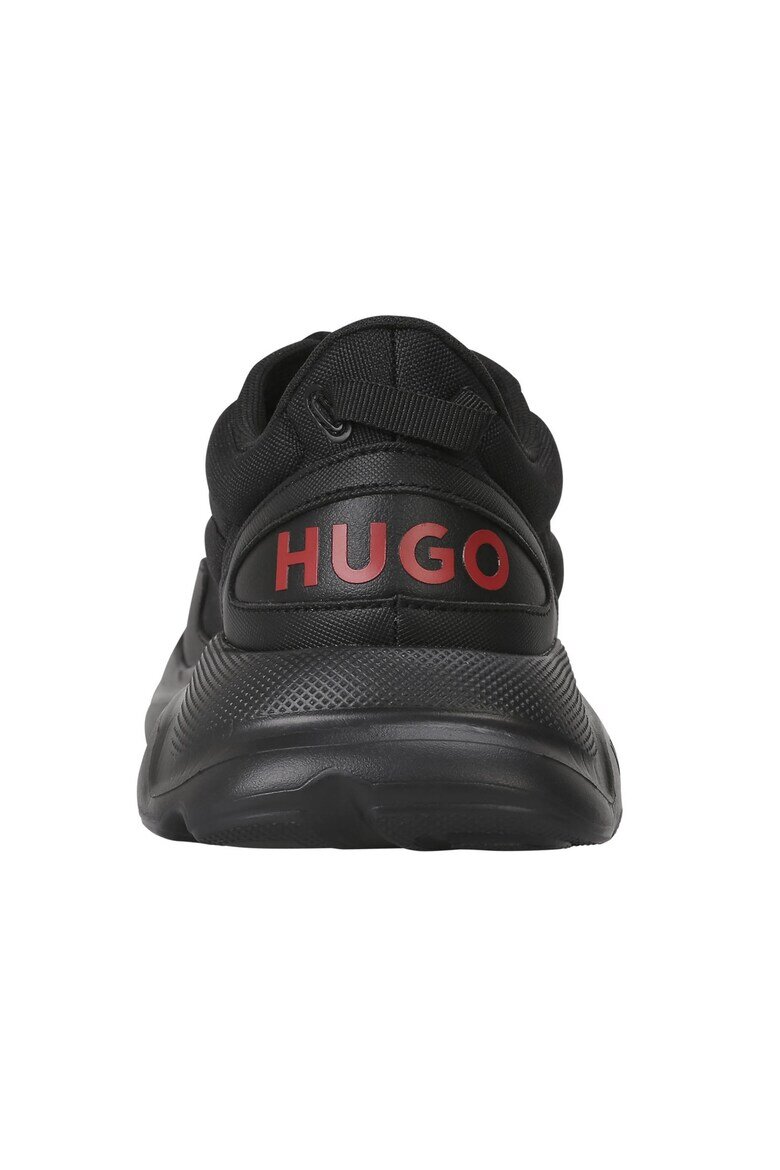 HUGO Спортни обувки Leon Runn със синтетика Черен