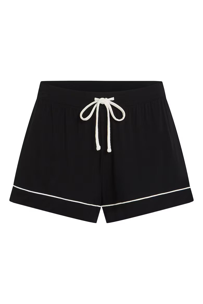 Hunkemoller Къса долна пижама в връзка Черен