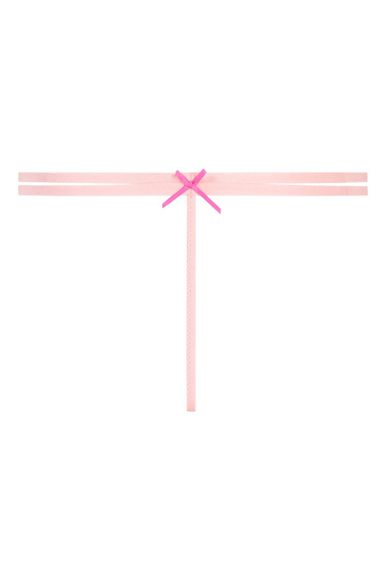 Hunkemoller Мрежеста танга Розово