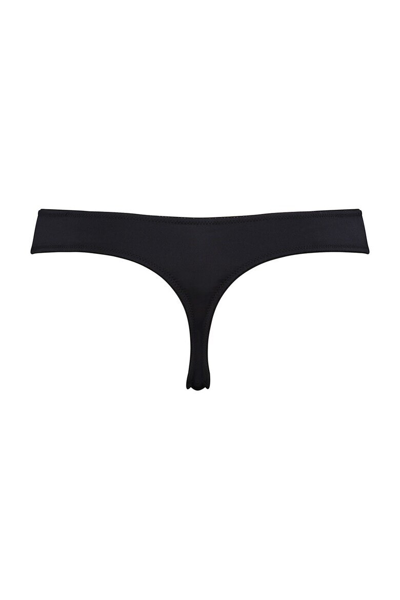 Hunkemoller Раирана танга Черен