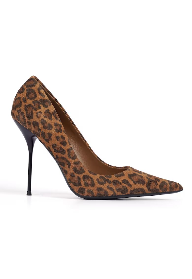 Il Passo Eda Animal Print Suede Shoes