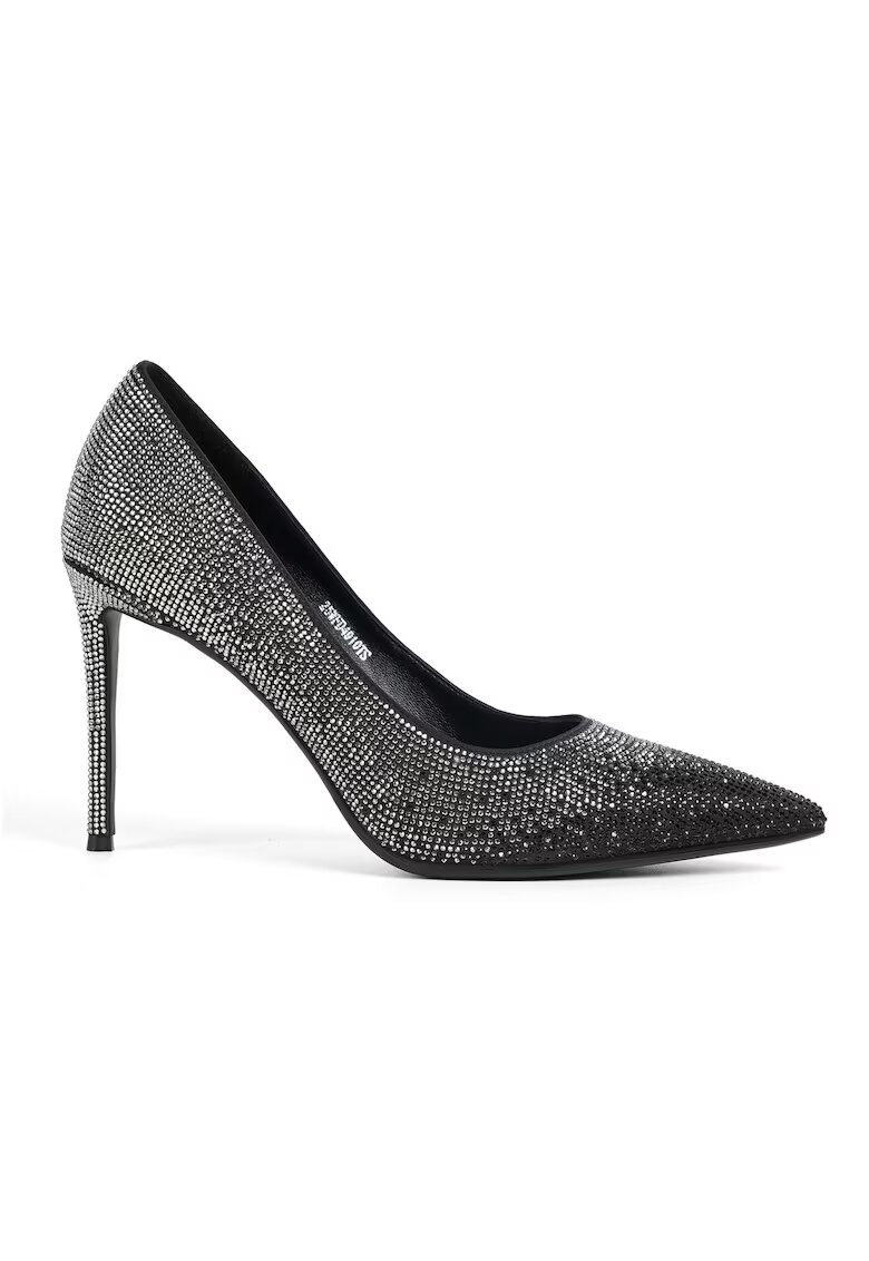 Il Passo Juana Pointy Shoes With Rhinestones Applications