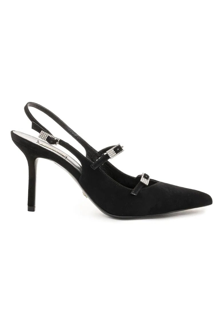 Il Passo Keesha Suede Shoes With Decorative Buckles