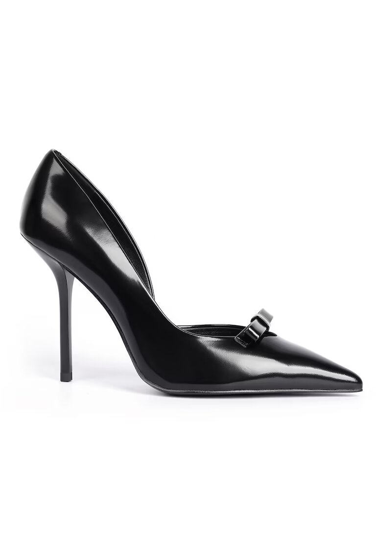 Il Passo Lillia Patent Leather Shoes With Bow Detail