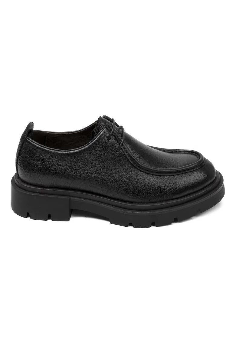 Il Passo Lino Leather Mocasins - Черен