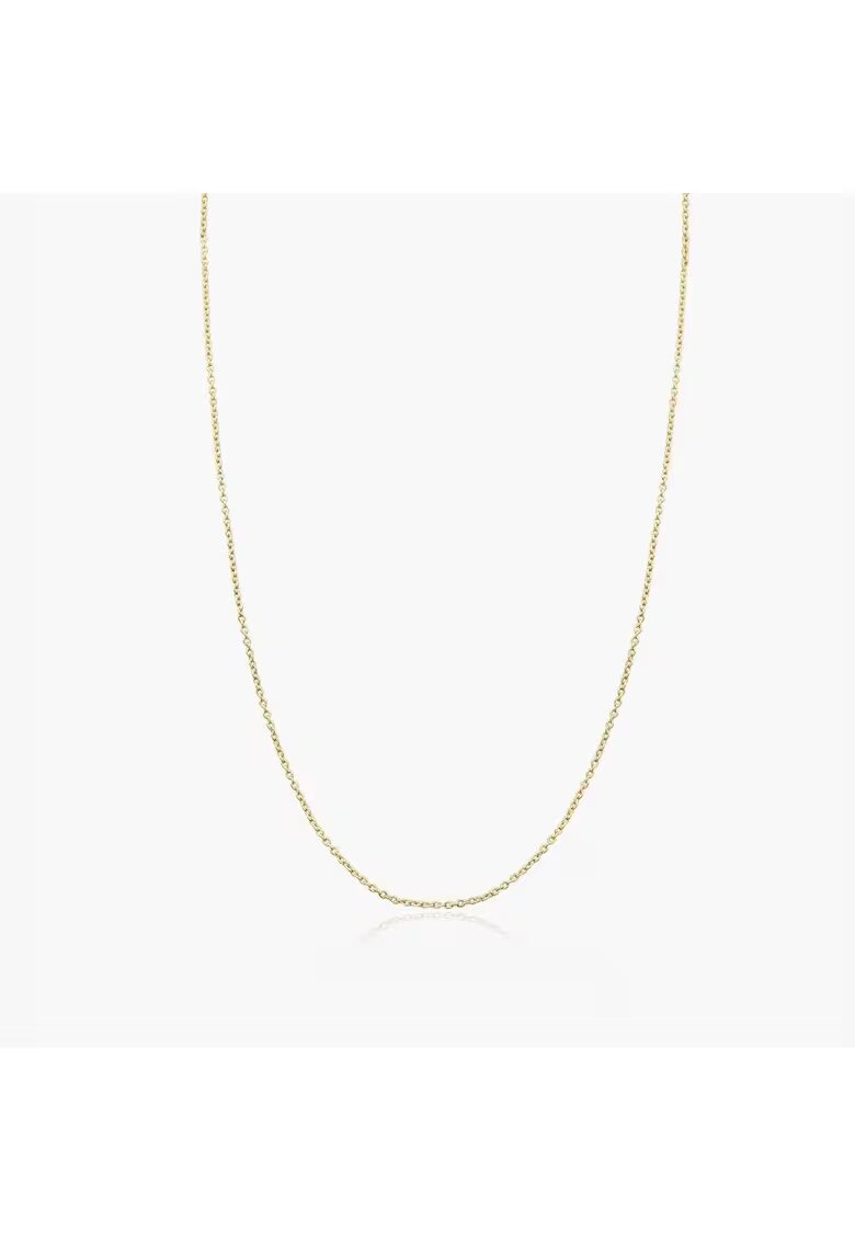 INDIRA Сребърна верижка Golden Simple
