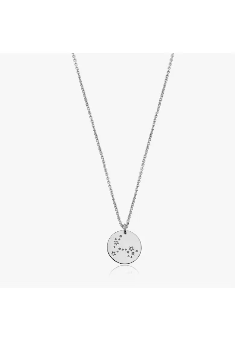 INDIRA Сребърно колие Silver Zodiac - Риби