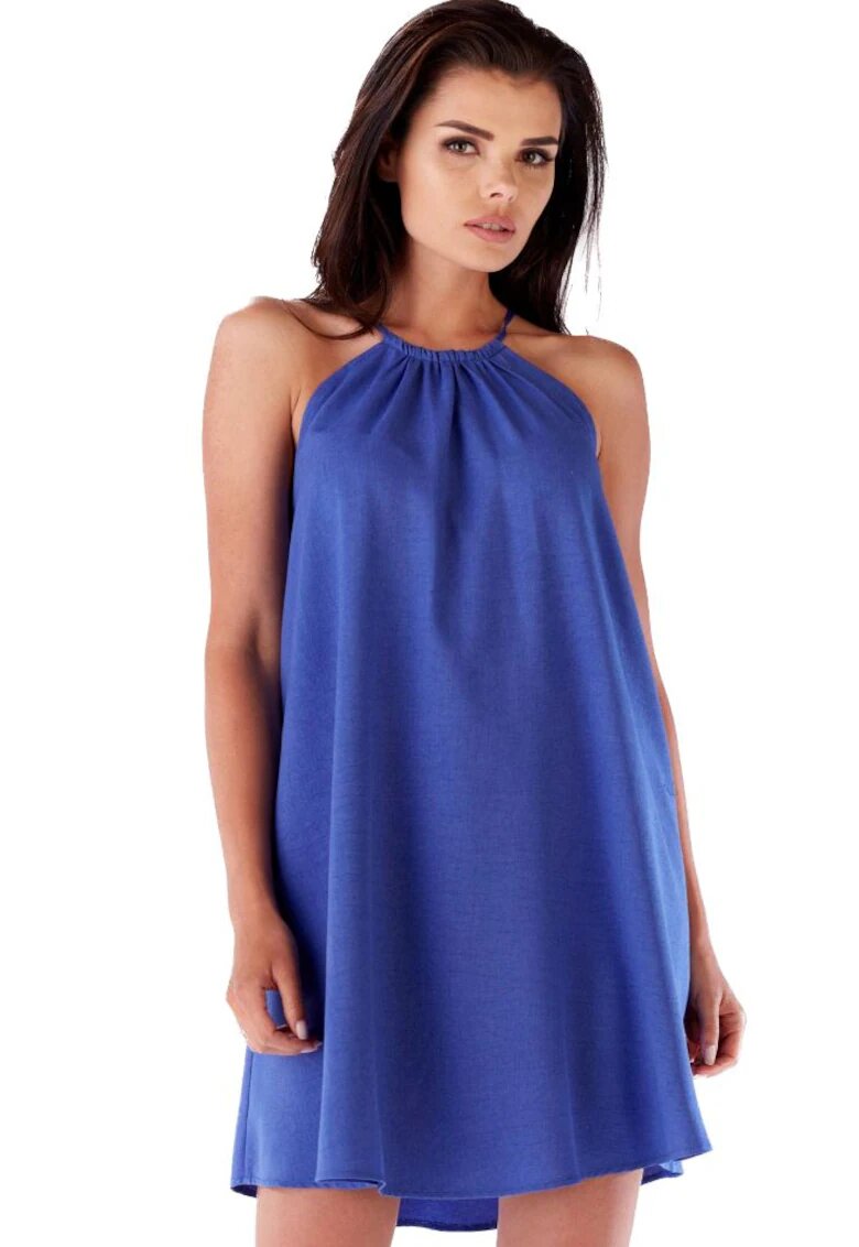 InfiniteYou Infinite You Rochie mini dama Ganielle M133 светлосин - Светлосин