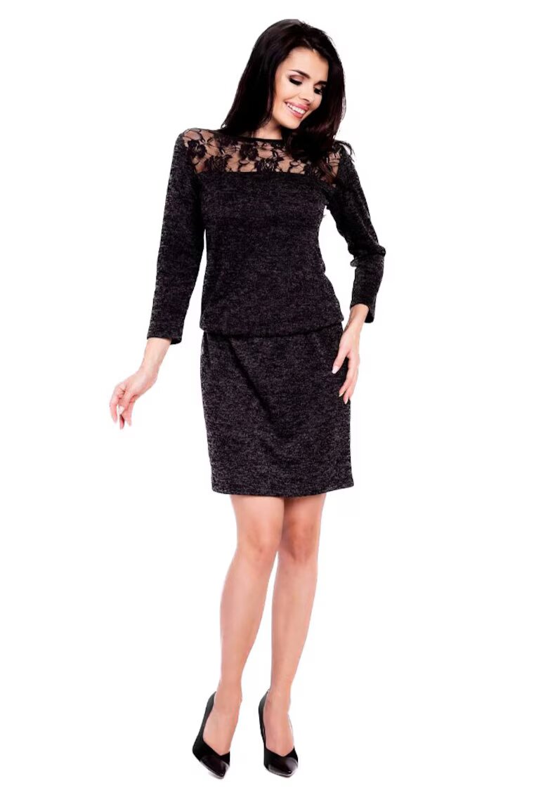InfiniteYou Infinite You Rochie mini dama Ishides M120 grafit - Сив