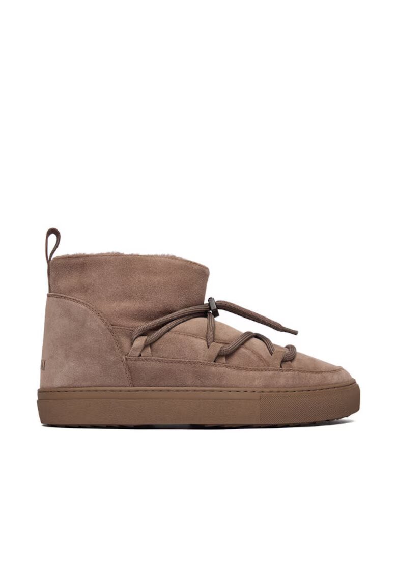 Inuikii Мъжки боти Taupe - естествена кожа - модел Classic Low