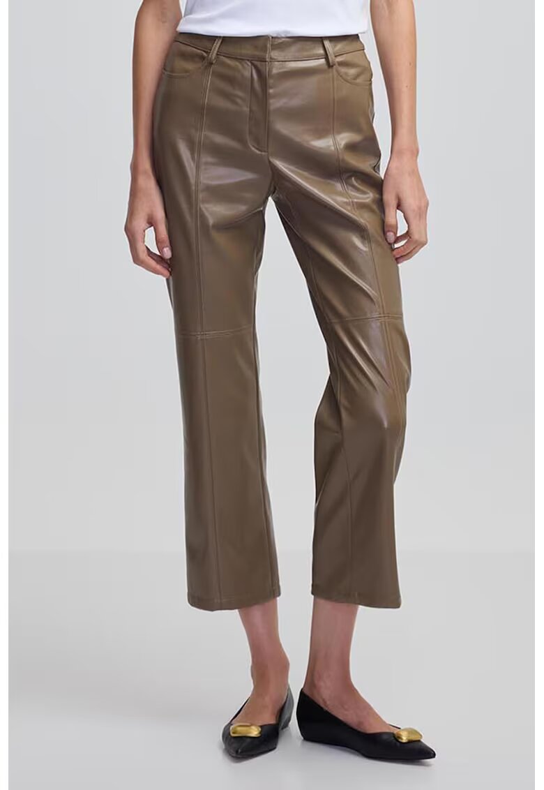 Ipekyol Скъсен панталон от еко кожа