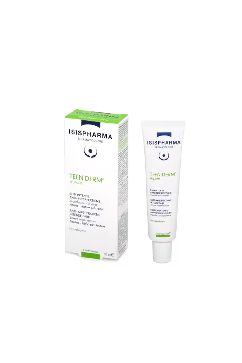 Isis Pharma Гел-крем при тежко акне Teen Derm Alpha Pure 30 мл