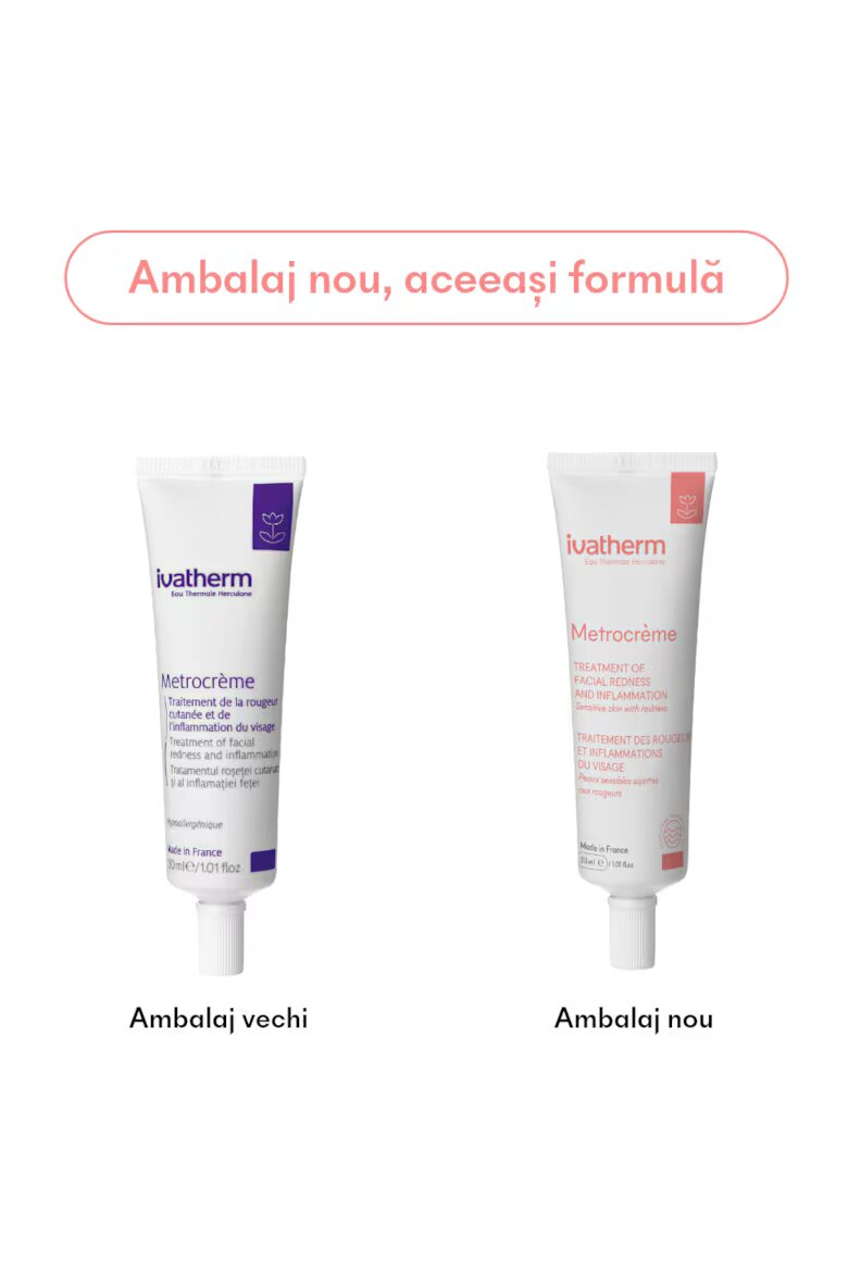 Ivatherm Терапия за зачервявания Metrocreme 30 мл