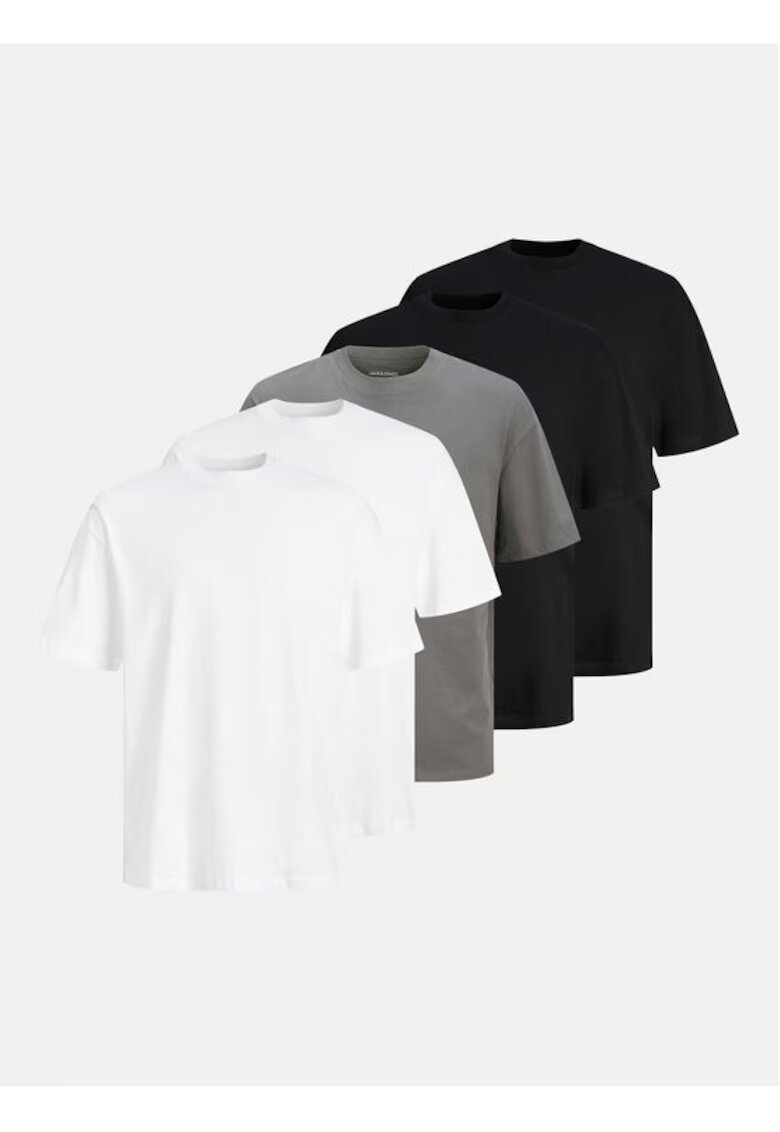 Jack & Jones Комплект от 5 мъжки тениски - 304944581 - Памук -