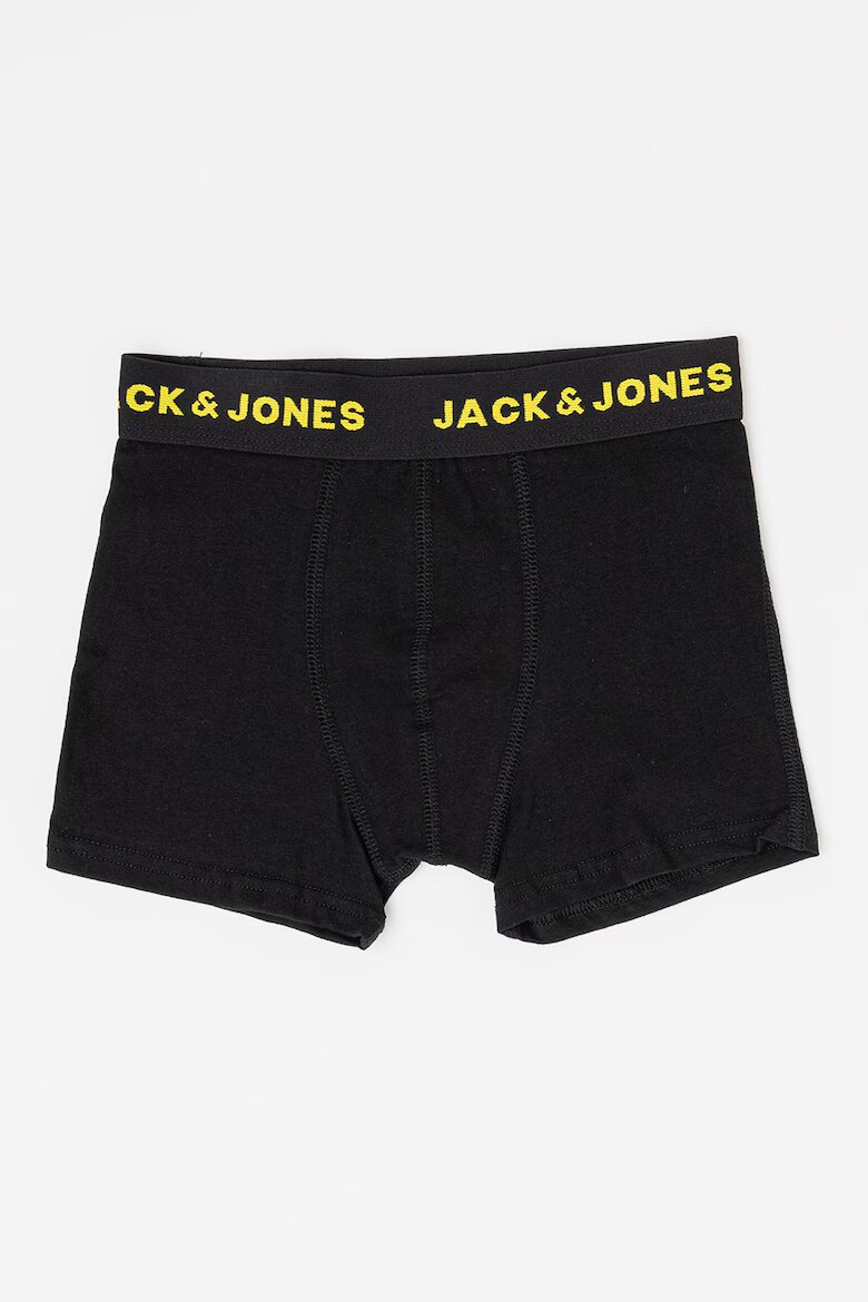 Jack & Jones Боксерки с лого 7 чифта Черен