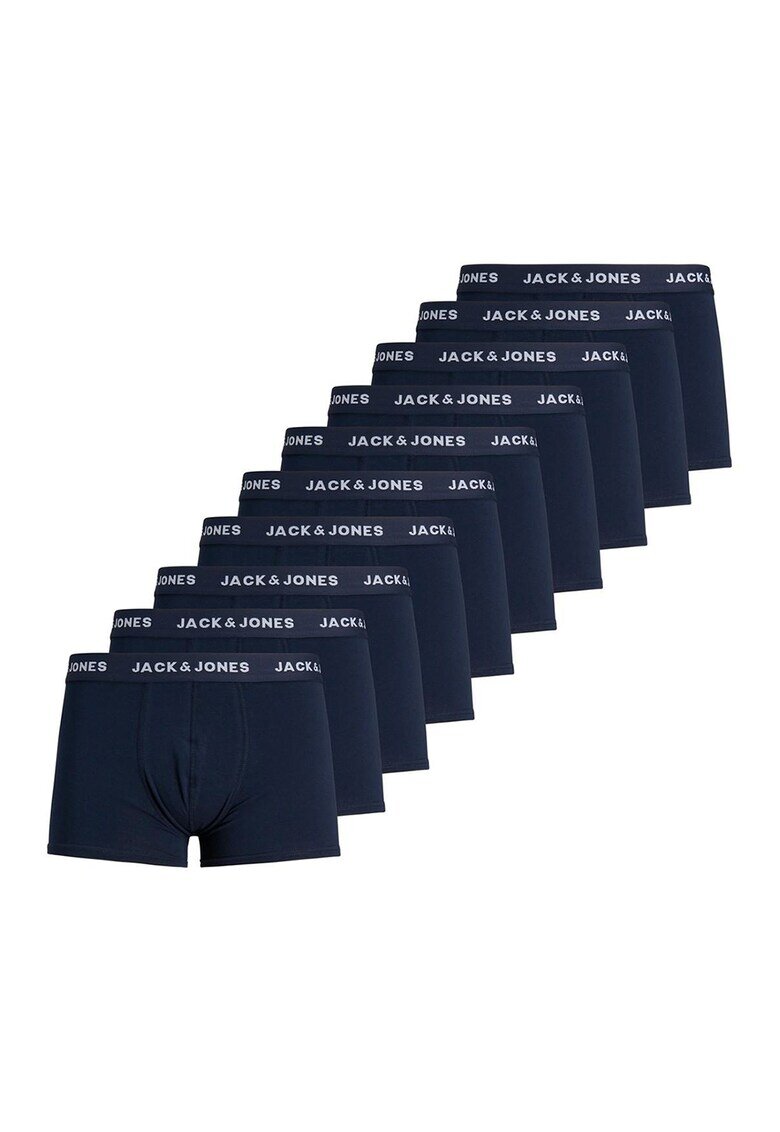 Jack & Jones Боксерки с лого на талията - 10 чифта