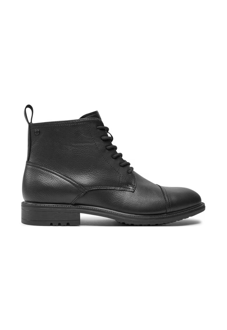 Jack & Jones Боти 12257973 Черни - Еко кожа