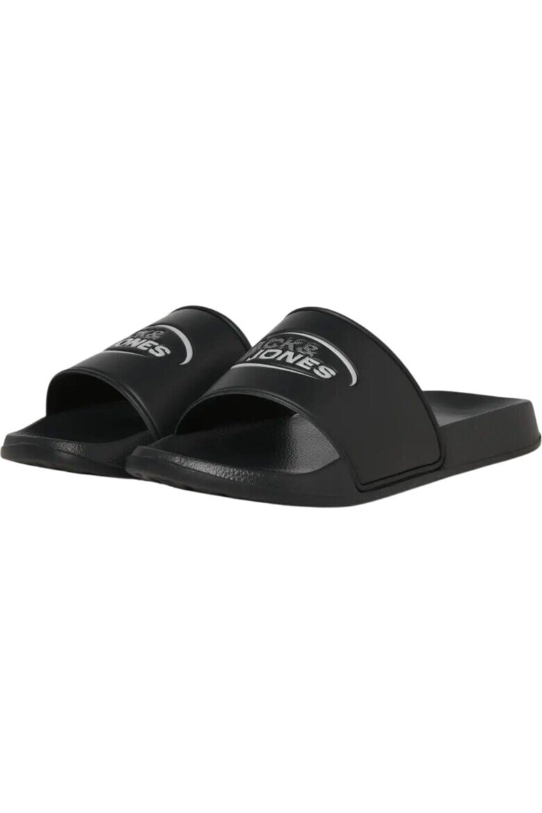 Jack & Jones Чехли JACK &JONES Oscar Logo 57546 Черен