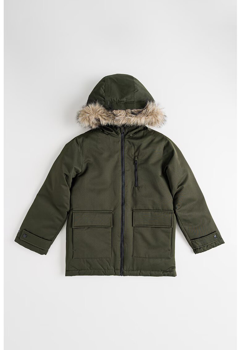 Jack & Jones Дълго яке с цип