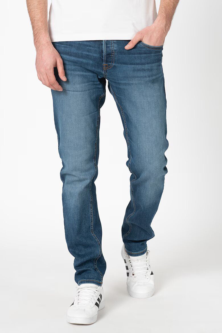 Jack & Jones Дънки Glenn по тялото Тъмносин
