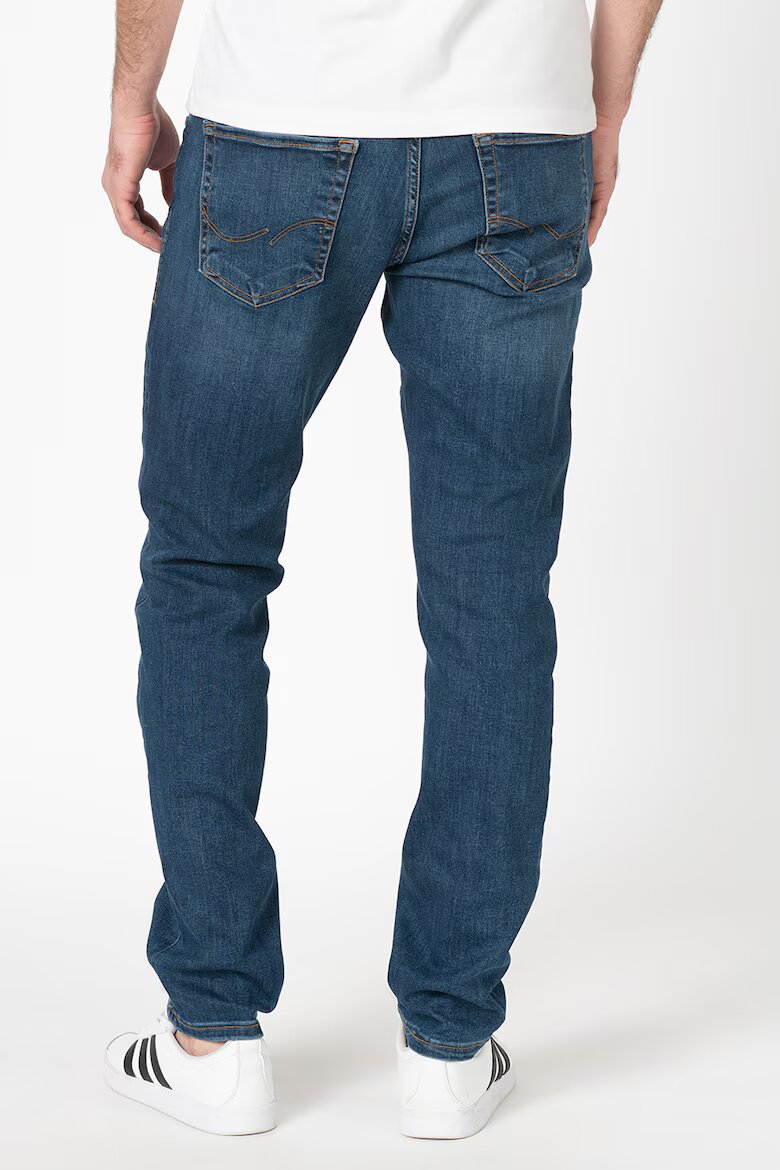 Jack & Jones Дънки Glenn по тялото Тъмносин