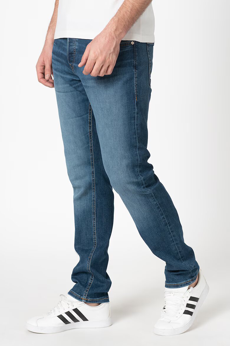Jack & Jones Дънки Glenn по тялото Тъмносин