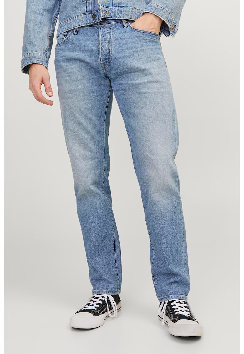 Jack & Jones Дънки с памук и средна талия