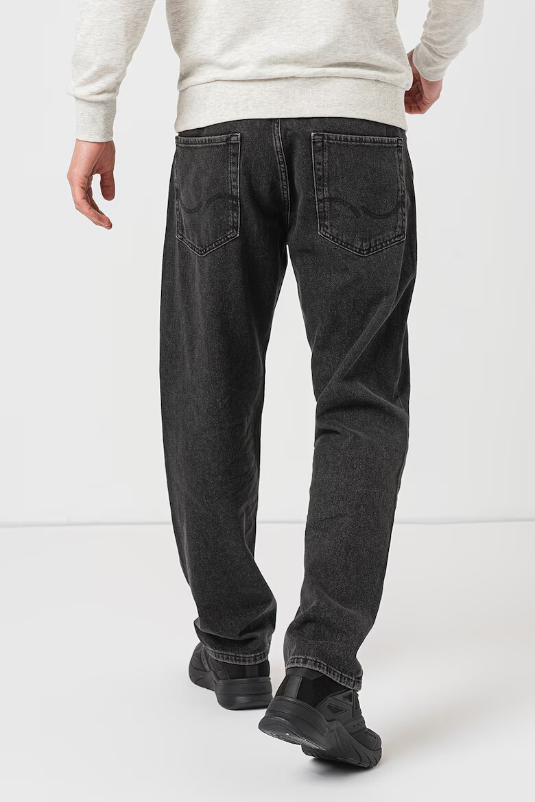 Jack & Jones Дънки със свободна кройка и ниска талия Избеляло черно