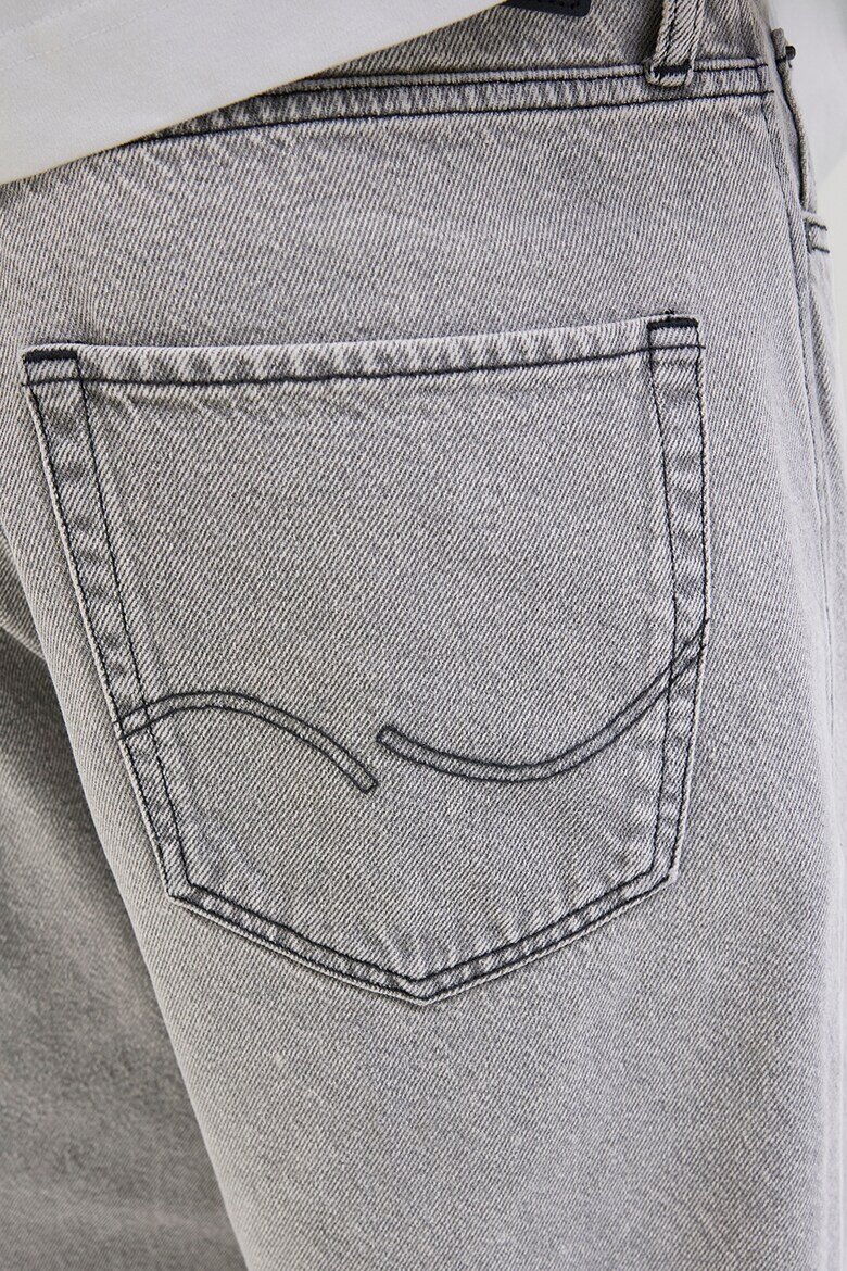 Jack & Jones Дънкови бермуди Светло сив