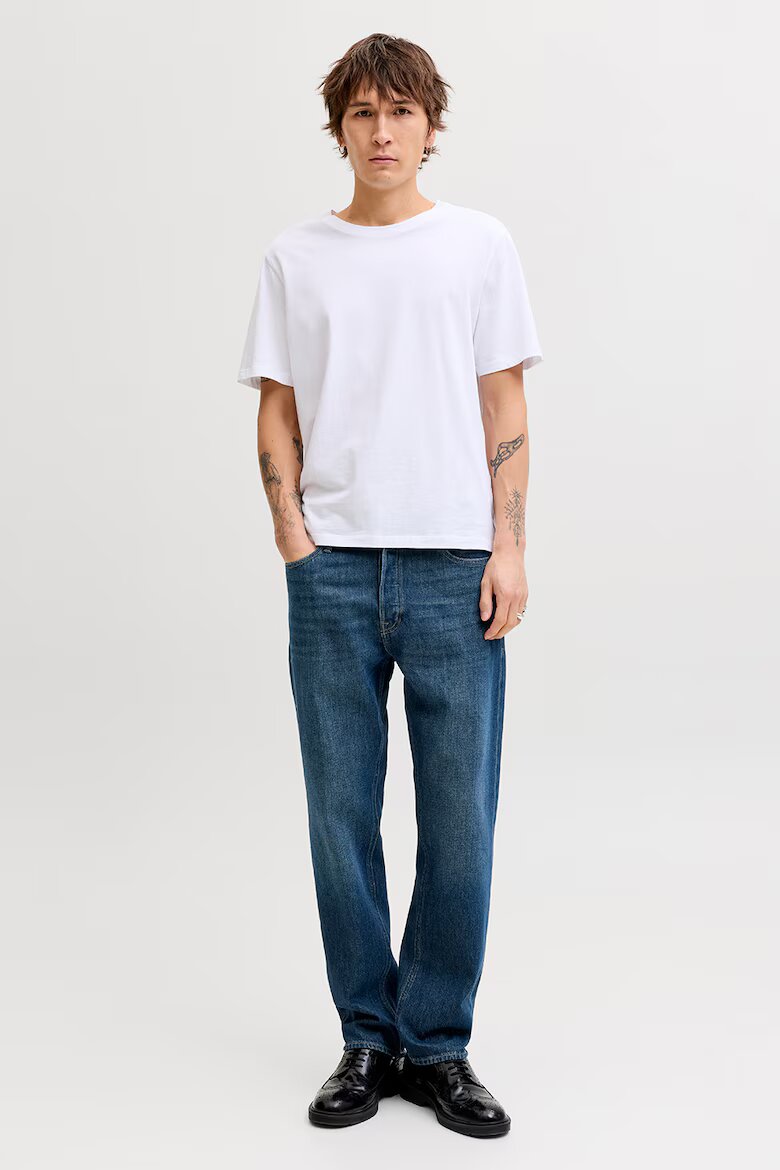 Jack & Jones Едноцветни дънки Тъмносин
