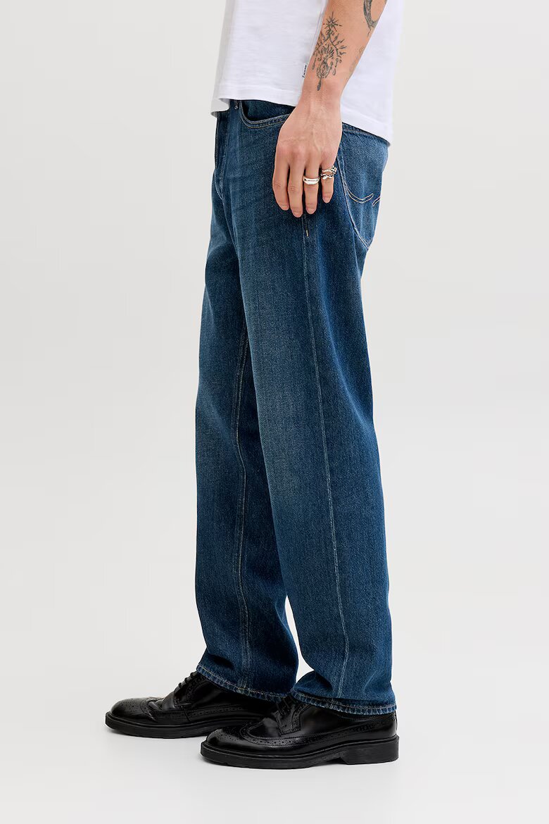 Jack & Jones Едноцветни дънки Тъмносин