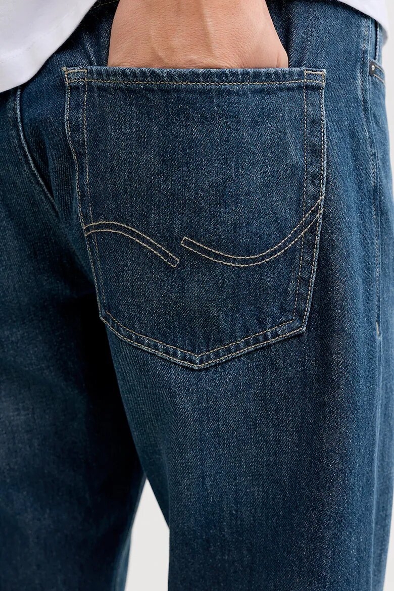 Jack & Jones Едноцветни дънки Тъмносин