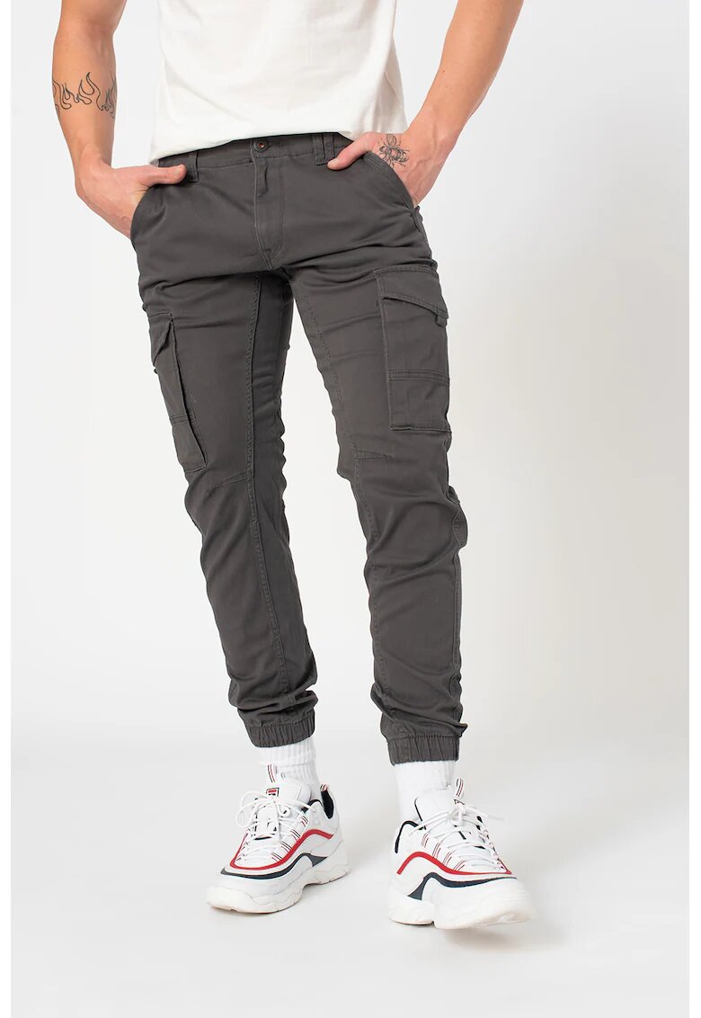 Jack & Jones Jack&Jones - Скосен панталон карго Paul