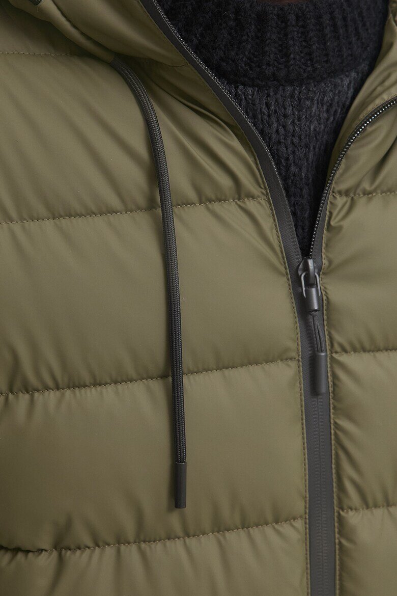 Jack & Jones Капитонирано яке с качулка Каки