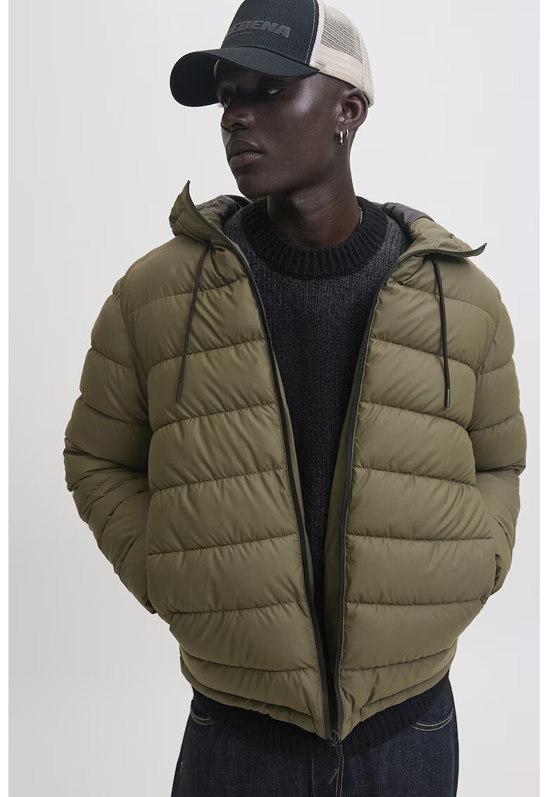 Jack & Jones Капитонирано яке с качулка