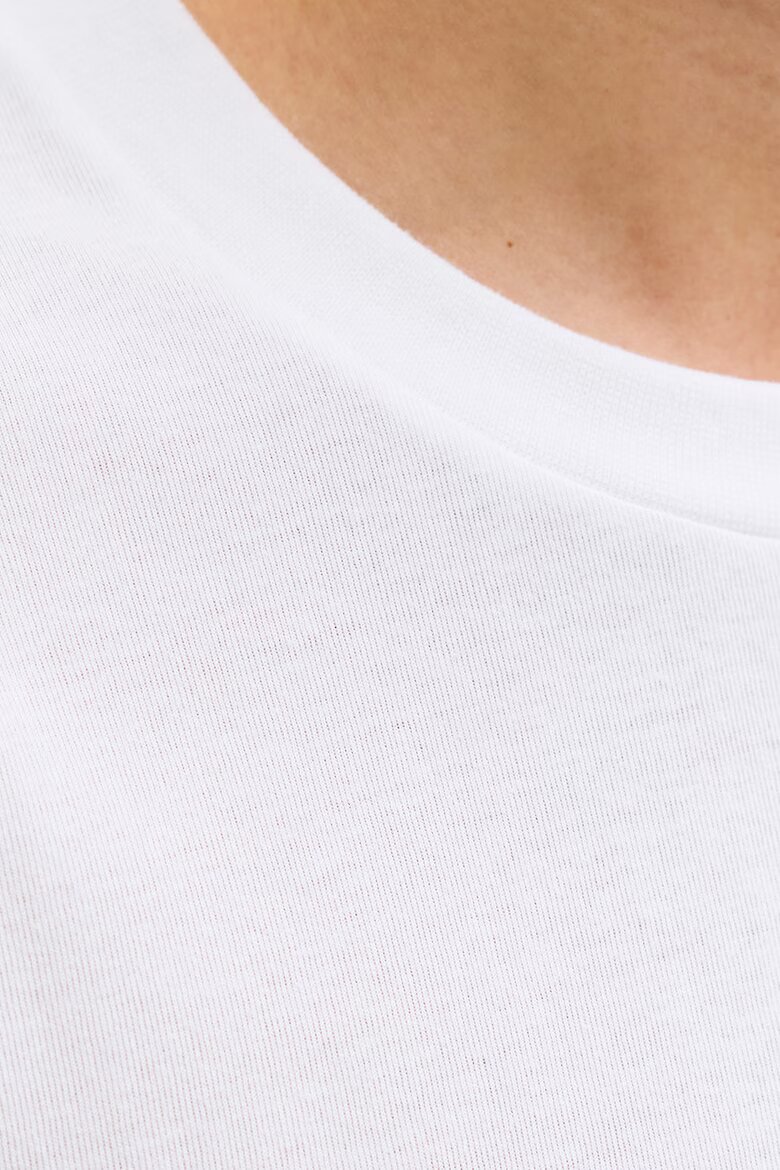 Jack & Jones Къса свободна пижама с джобове Бял/Ледено синьо